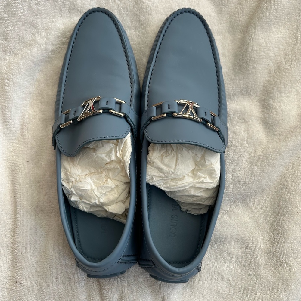 Louis Vuitton loafers size 11 used worn twice, great condition